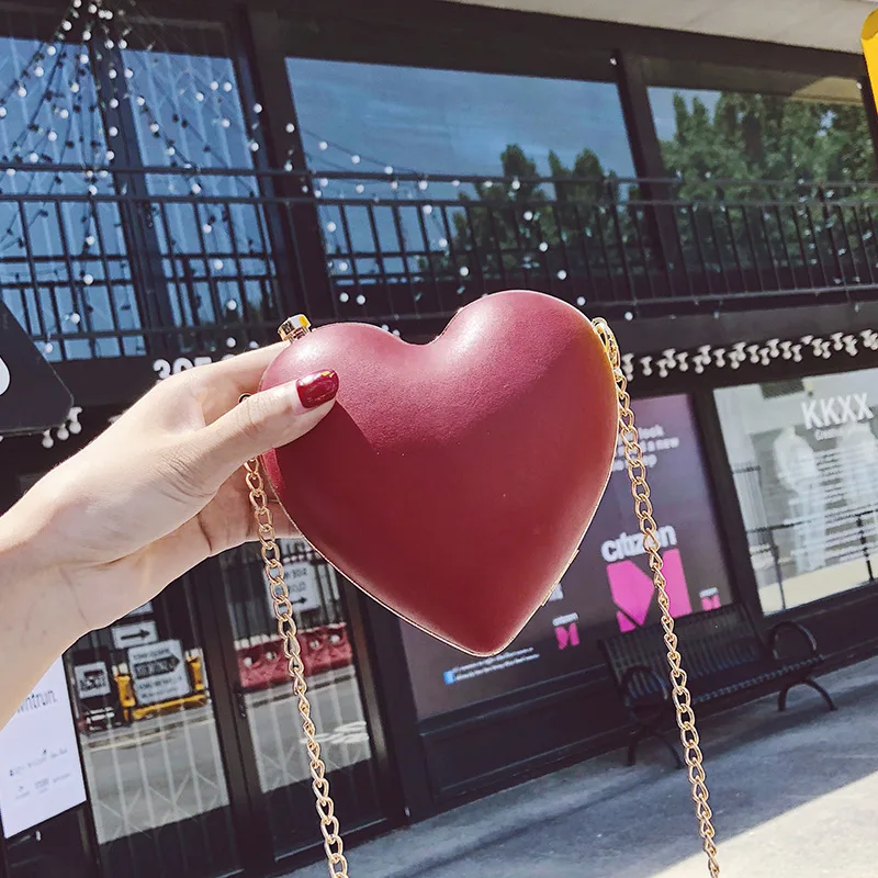 Hot Selling heart Fashion Handbag Women Designed Evening Bag crossbody with chain, Colours
Hot Selling heart Fashion Handbag Women Designed Evening Bag crossbody with chain, Colours