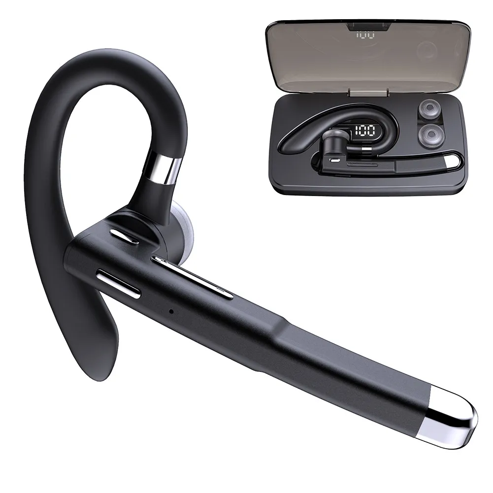 New Design Long Standby Business Ear Hook Headset Stereo Earphone Bluetooth Wireless, Black
New Design Long Standby Business Ear Hook Headset Stereo Earphone Bluetooth Wireless, Black