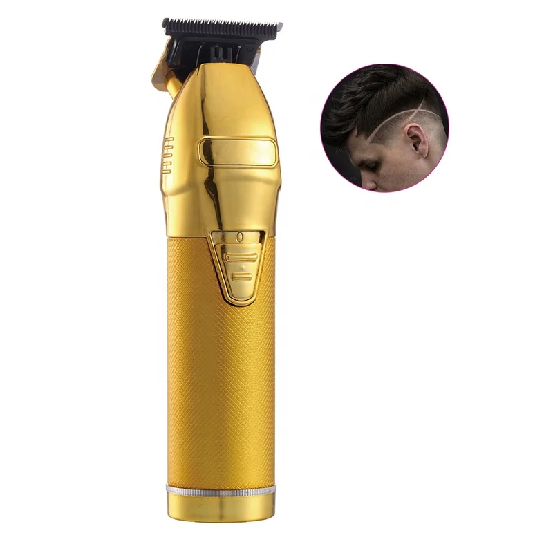 Gold color Metal Hair Trimmer Professional Barber Products metal pro zero gapped t-outliner cordless trimmer, Gold, silver
Gold color Metal Hair Trimmer Professional Barber Products metal pro zero gapped t-outliner cordless trimmer, Gold, silver