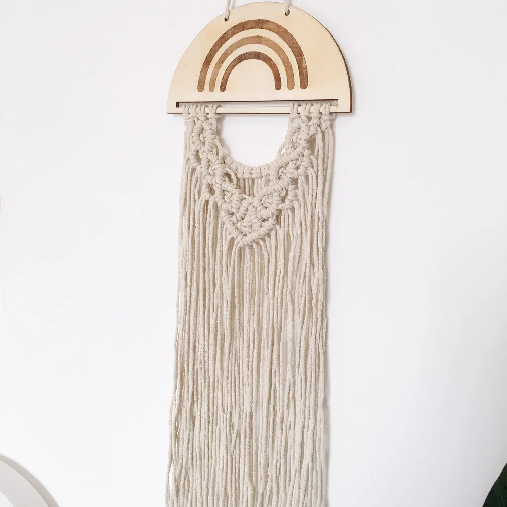 Nordic Style Macrame Wall hanging Hair bow organizer hanger hair clip holder Kids Nursery Room Decor
Nordic Style Macrame Wall hanging Hair bow organizer hanger hair clip holder Kids Nursery Room Decor