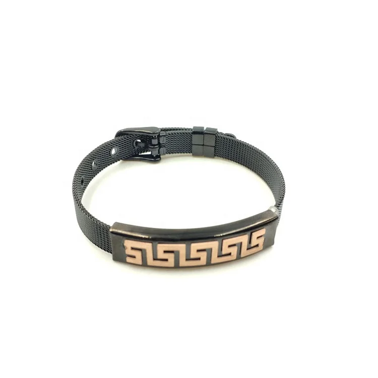 批发不锈钢手镯,网眼表带手镯 - buy stainless steel