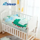Aisleep Wholesale 100% Cotton Printed Soft Warm Crib Baby Quilt Cotton Fabric