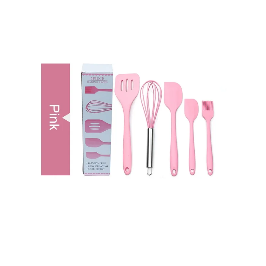 5pcs of Set Silicone Household Kitchenware are Dropping Shipping by The Factory, Customized color
5pcs of Set Silicone Household Kitchenware are Dropping Shipping by The Factory, Customized color