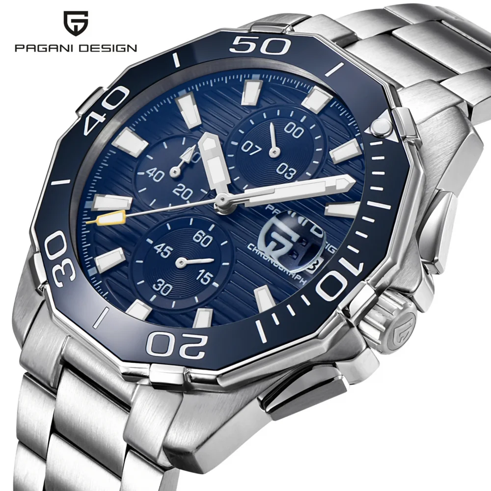 PAGANI DESIGN 1617 Men Mechanical Watch Wristwatch Stainless Steel Luxury Watches for Men
PAGANI DESIGN 1617 Men Mechanical Watch Wristwatch Stainless Steel Luxury Watches for Men