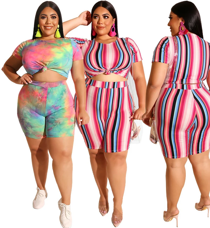 New fashion female women short sleeve plus size two piece set sexy crop top and biker shorts set
New fashion female women short sleeve plus size two piece set sexy crop top and biker shorts set