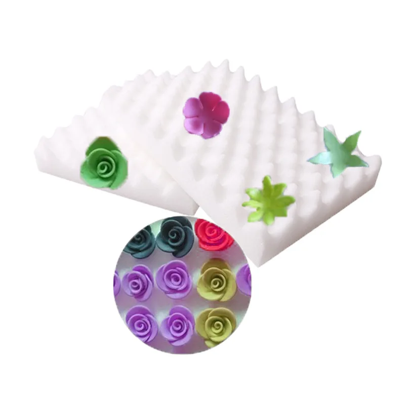 Baking Fondant Cake Modeling Tools 2pcs Fondant Candy Flowers Drying Shaping Wave Sponge Pad Foam Pad Accessories Supplies Tools
Baking Fondant Cake Modeling Tools 2pcs Fondant Candy Flowers Drying Shaping Wave Sponge Pad Foam Pad Accessories Supplies Tools