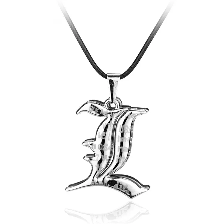 Personality Anime Jewelry Death Note L Double Sign Necklace Anime Fan Collection Badge Necklaces Unique Gift, As picture
Personality Anime Jewelry Death Note L Double Sign Necklace Anime Fan Collection Badge Necklaces Unique Gift, As picture