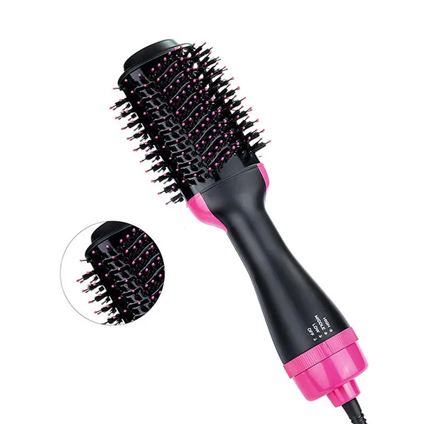 One Step Hair Dryer And Styler Hot Air Brush Rechargeable 3 in 1 Negative Irons Hair Straightener, Black+pink
One Step Hair Dryer And Styler Hot Air Brush Rechargeable 3 in 1 Negative Irons Hair Straightener, Black+pink