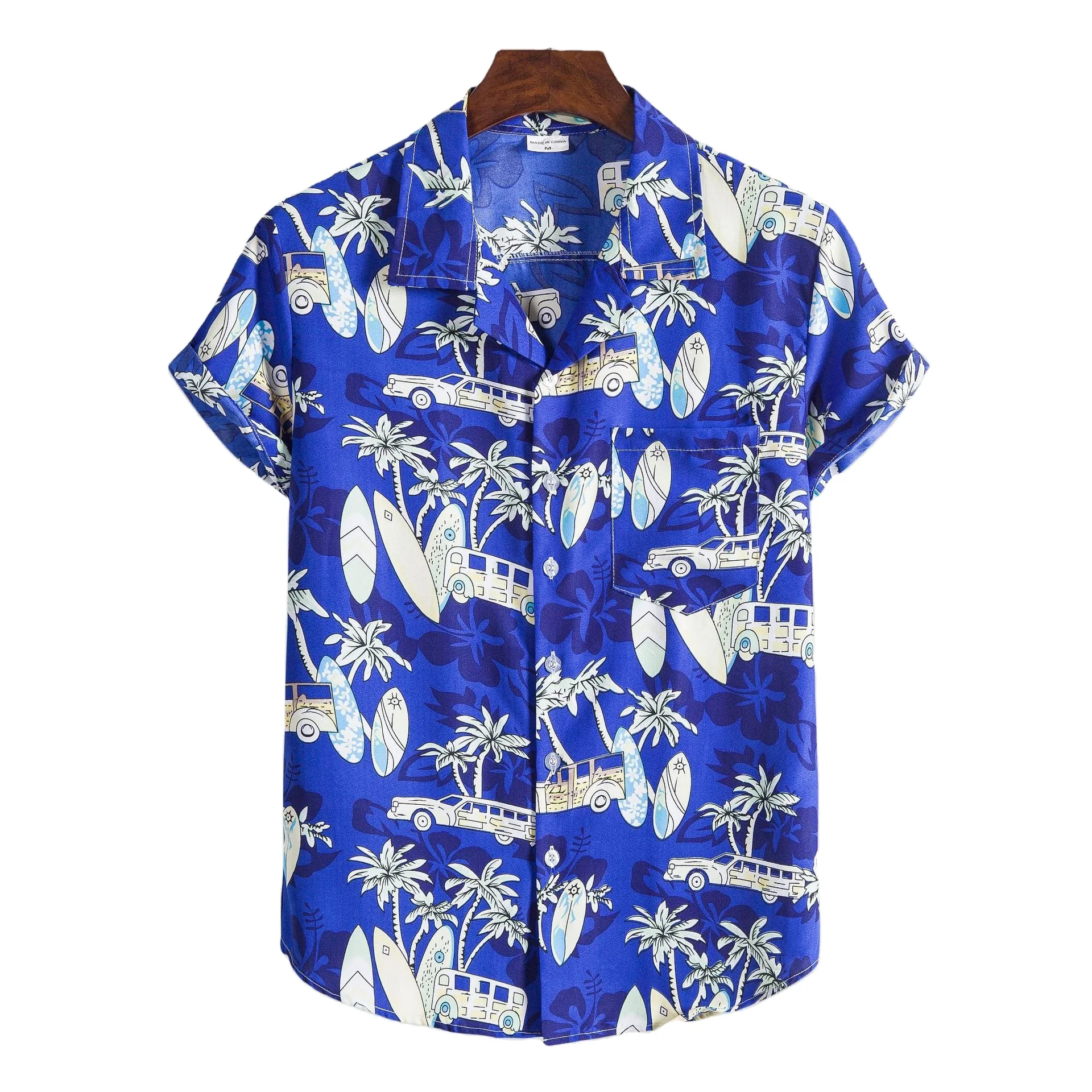Spring and summer new flower short sleeve shirt men turn-down collar slim shirt temperament commuting
Spring and summer new flower short sleeve shirt men turn-down collar slim shirt temperament commuting