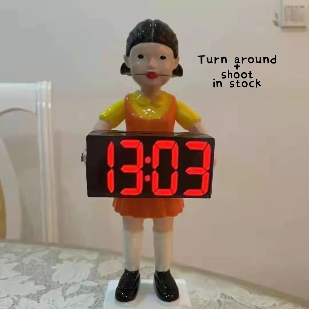 in stock 2021 squid game alarm clock toy clock alarm squid game croc despertador juego del calamar squid game clock
in stock 2021 squid game alarm clock toy clock alarm squid game croc despertador juego del calamar squid game clock