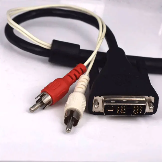 Polycom video conference cable DVI to 5RCA Cable DVI component with video output cable audio 3M
Polycom video conference cable DVI to 5RCA Cable DVI component with video output cable audio 3M