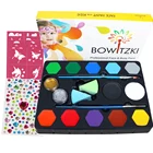 Face and Body Paint Kit 12 Color Party Palette Best Value Face Painting Set for Kids