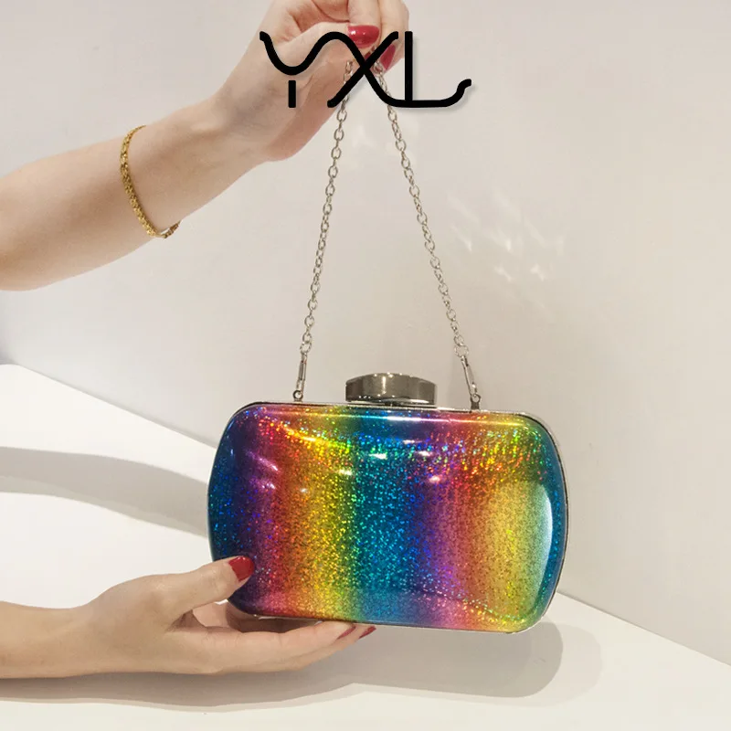 2021 new PU material summer all-match gradient shoulder bag wholesale fabric can be customized, Dot rainbow color
2021 new PU material summer all-match gradient shoulder bag wholesale fabric can be customized, Dot rainbow color