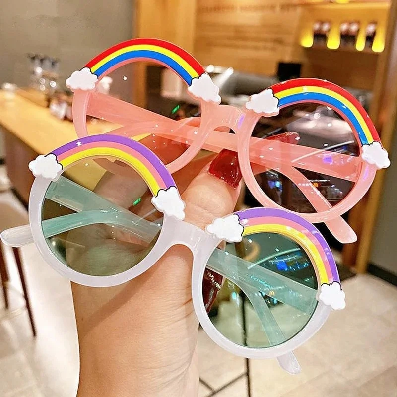 Newest Fashion Cute Candy Colors Purple Baby Sunglasses Rainbow Sun Glasses For Boys Girls UV400 Round Kids Sunglasses
Newest Fashion Cute Candy Colors Purple Baby Sunglasses Rainbow Sun Glasses For Boys Girls UV400 Round Kids Sunglasses