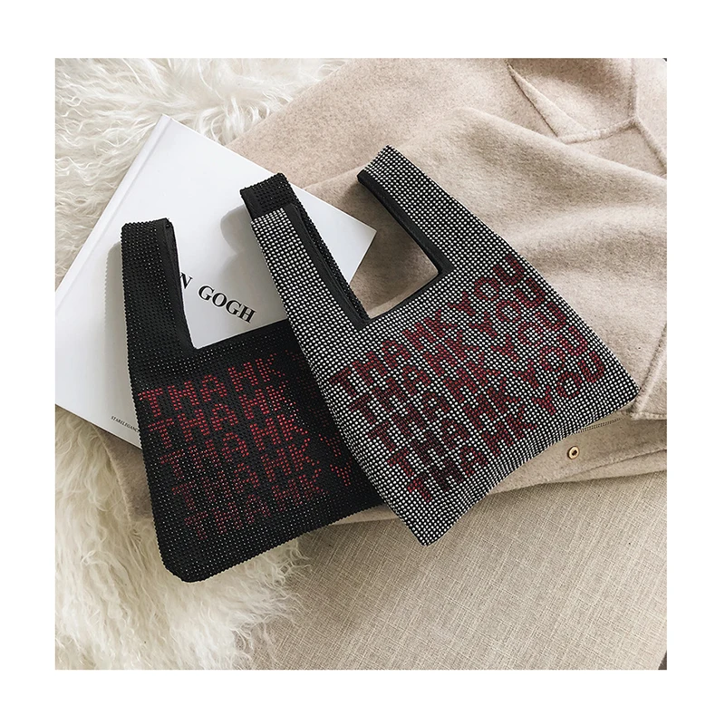 Letter Rhinestone Designer Handbags Brand Women Sequined Hand Bag 2021 Bling Bling Diamonds Ladies Vest Clutch Bag Luxury Purses
Letter Rhinestone Designer Handbags Brand Women Sequined Hand Bag 2021 Bling Bling Diamonds Ladies Vest Clutch Bag Luxury Purses