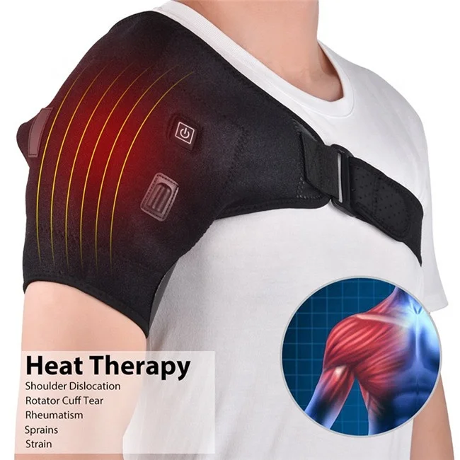 New Heated Shoulder Wrap Brace for Men and Women, Shoulder Support for Rotator Cuff Muscles Pain Relief
New Heated Shoulder Wrap Brace for Men and Women, Shoulder Support for Rotator Cuff Muscles Pain Relief