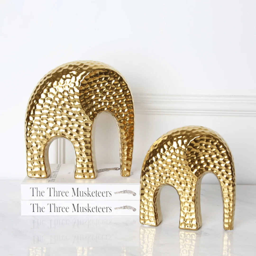 Wholesale light luxury electroplating gold fashion creative animal home crafts ornaments Elephant Decor Accessories
Wholesale light luxury electroplating gold fashion creative animal home crafts ornaments Elephant Decor Accessories
