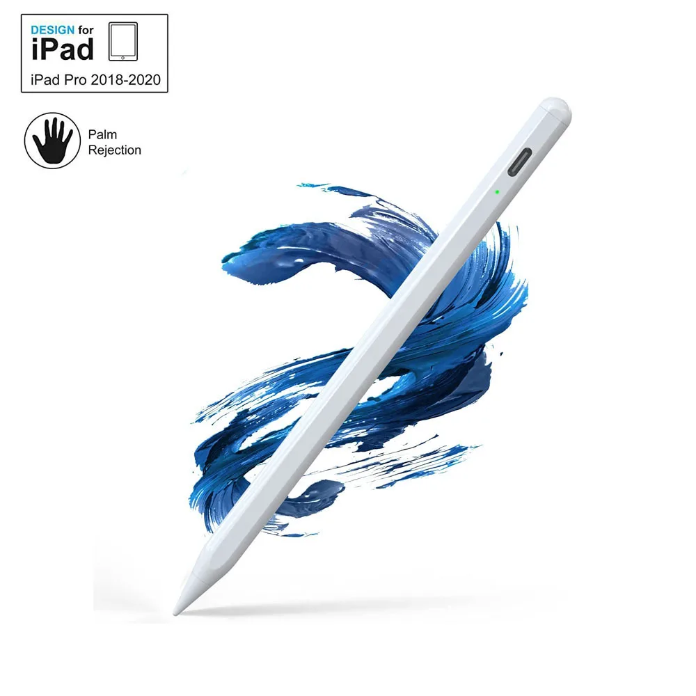 Smart Stylus Pen with Palm Rejection Active Pencil Replace Tip for Apple iPad Pro 2021
Smart Stylus Pen with Palm Rejection Active Pencil Replace Tip for Apple iPad Pro 2021