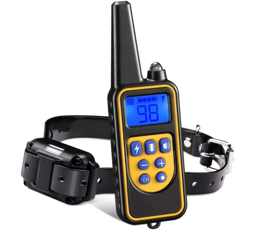 Waterproof Dog Training Collar Dog Barking Control Device Anti Bark Shock Remote Pet Training Collar For Dog Training
Waterproof Dog Training Collar Dog Barking Control Device Anti Bark Shock Remote Pet Training Collar For Dog Training
