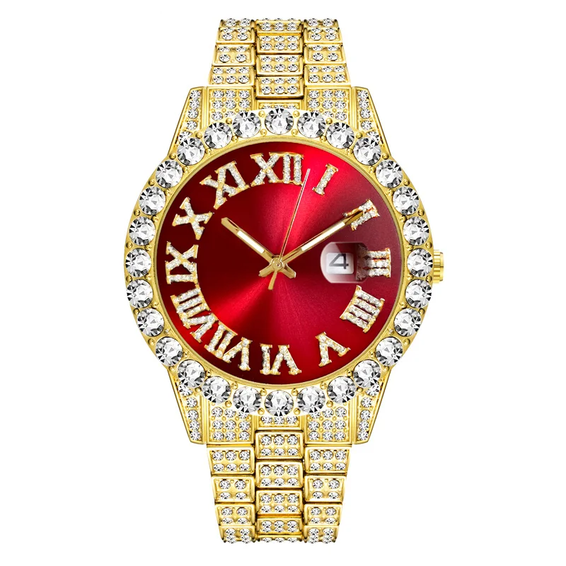 Amazon hot sale luxury stainless steel band waterproof hip hop style brand diamond men quartz watches
Amazon hot sale luxury stainless steel band waterproof hip hop style brand diamond men quartz watches