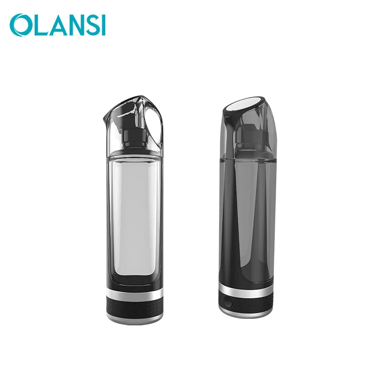 Olansi Wasser Behandlung Ionisator Alkalische Wasser Stick Tragbare Wasserstoff Wasser Maker oder flasche