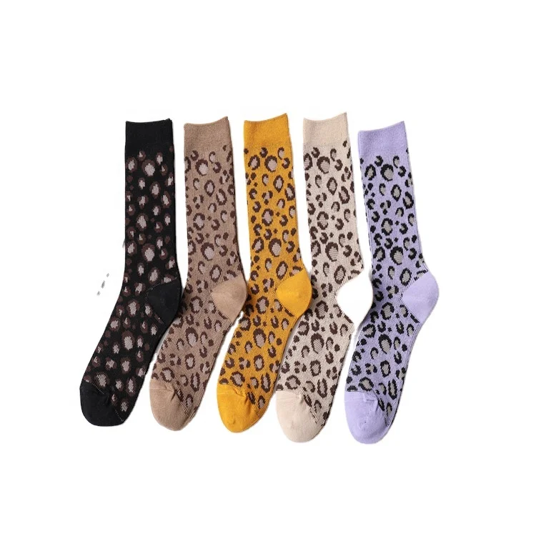LW-360559 New product double-needle leopard print tube socks personalized cotton women's socks, Custom color or our colour stock
LW-360559 New product double-needle leopard print tube socks personalized cotton women's socks, Custom color or our colour stock