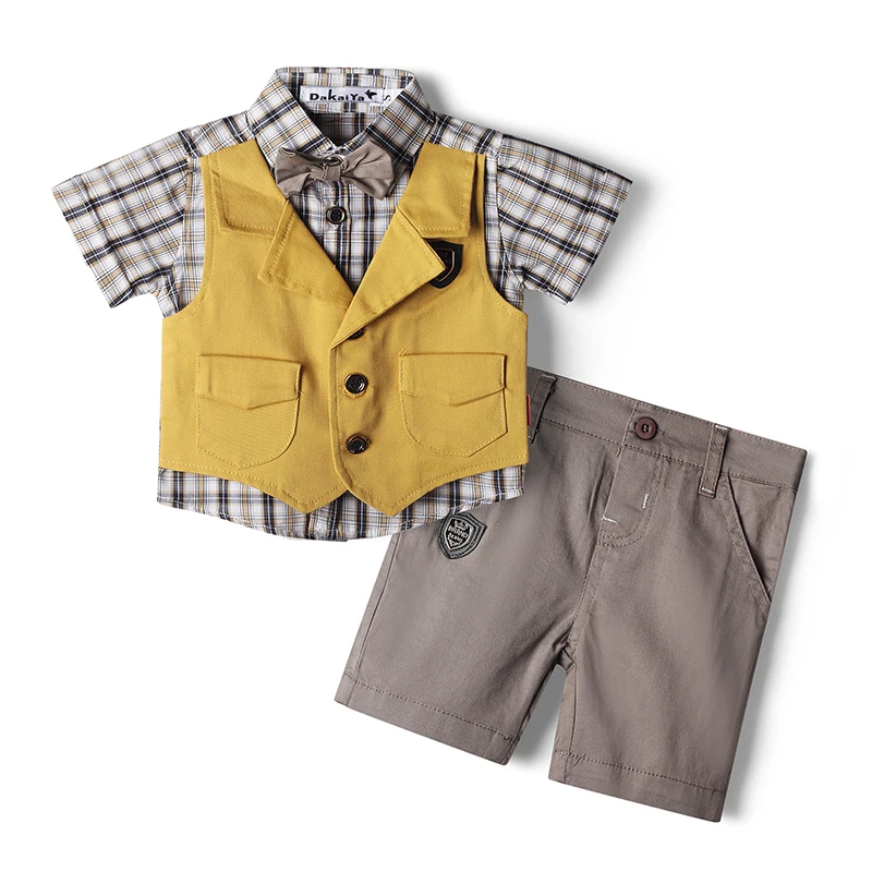 High Quality Kids Clothing Boys Children Shirts Shorts Suit Factory Outlet Formal Wear Kids Suit Boys Clothes Baby Clothing Sets
High Quality Kids Clothing Boys Children Shirts Shorts Suit Factory Outlet Formal Wear Kids Suit Boys Clothes Baby Clothing Sets