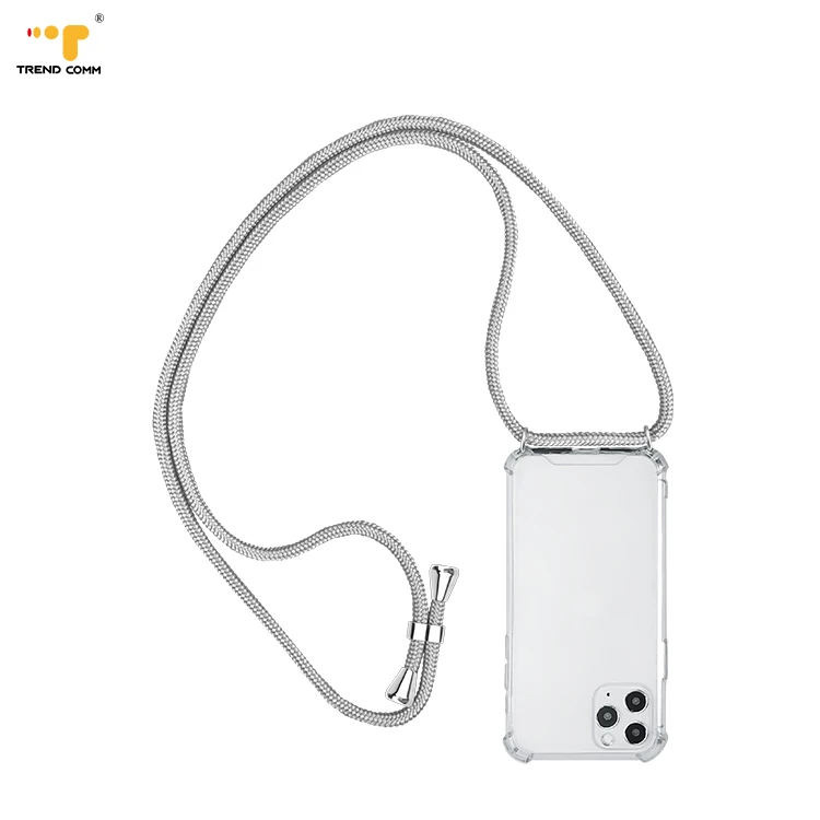 Promotional TPU Acrylic Clear Bumper Cover Ultra Thin Shockproof Crossbody Necklace Clear For iPhone PPM Rope Phone Case
Promotional TPU Acrylic Clear Bumper Cover Ultra Thin Shockproof Crossbody Necklace Clear For iPhone PPM Rope Phone Case