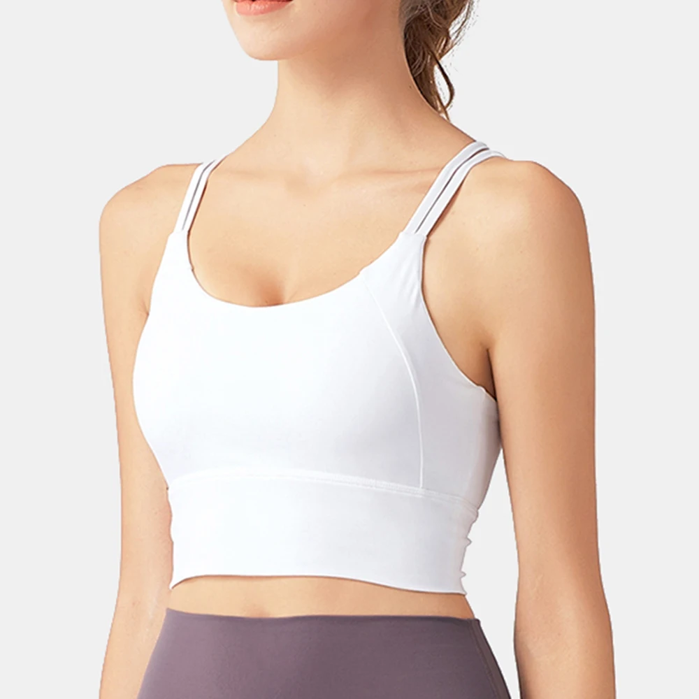 Amazon Hot Sale Running Sports Gym Bra Washed Racer Back Women Gym Yoga Seamless Shockproof Tanks Bra, Customized
Amazon Hot Sale Running Sports Gym Bra Washed Racer Back Women Gym Yoga Seamless Shockproof Tanks Bra, Customized