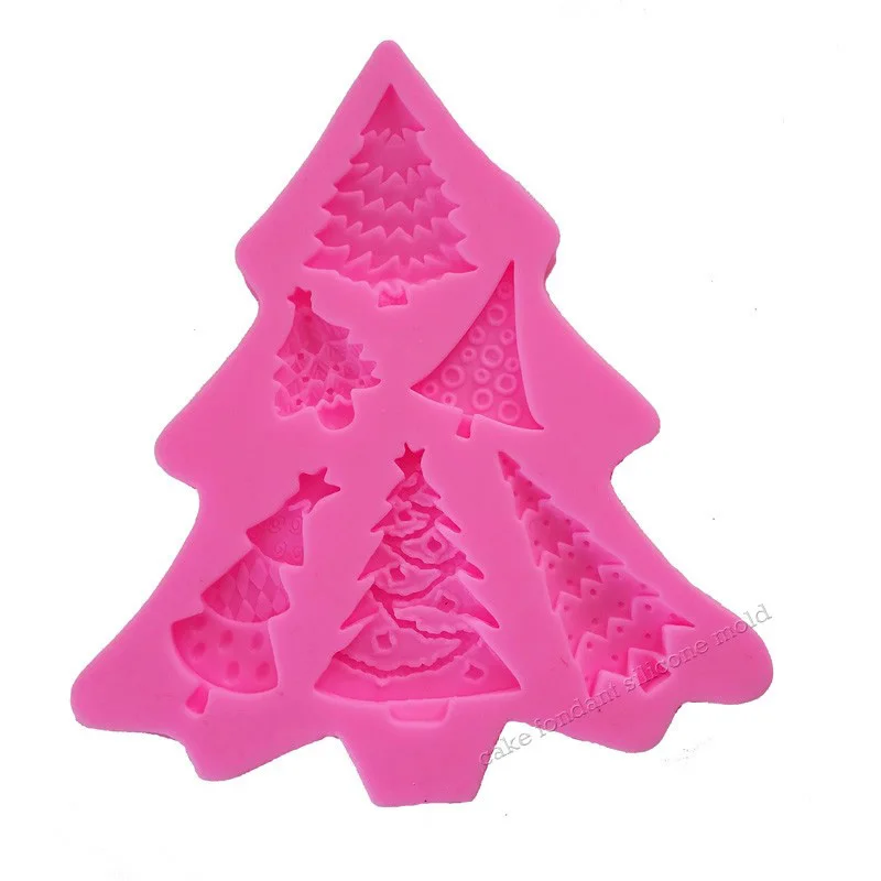 Christmas Tree Shaped 3D Fondant Cake Silicone Mold for Polymer Clay Molds Chocolate Pastry Candy Making Decoration Tools, Pink
Christmas Tree Shaped 3D Fondant Cake Silicone Mold for Polymer Clay Molds Chocolate Pastry Candy Making Decoration Tools, Pink