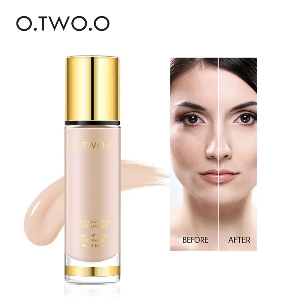 O.TWO.O Liquid Foundation Oil Control Foundation Base Full Coverage Waterproof Foundation Cream Color Changing, 8 colors
O.TWO.O Liquid Foundation Oil Control Foundation Base Full Coverage Waterproof Foundation Cream Color Changing, 8 colors