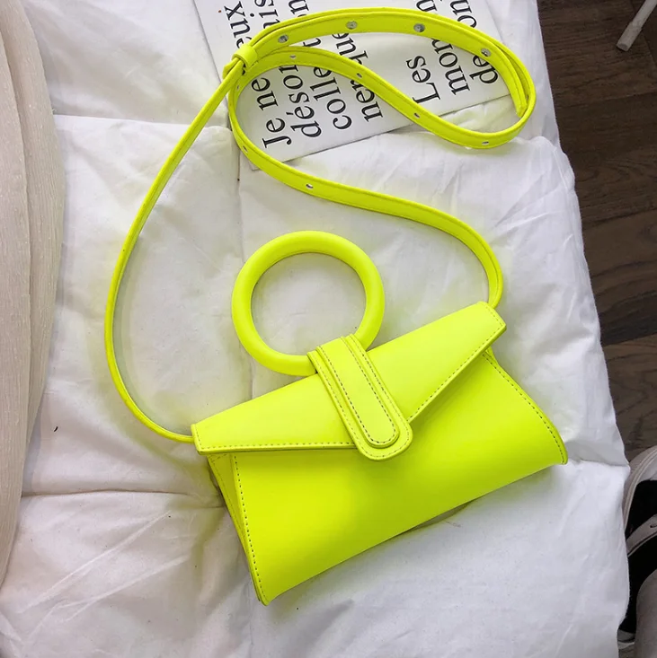 Coloré personnalisé bague chic à la mode petit mini sacs à main et sacs à main pour les femmes sac à bandoulière