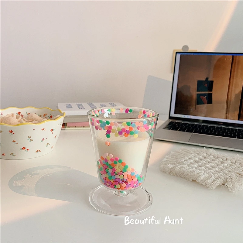 Handmade Clear Glass Double Wall Milk Coffee Latte Cappuccino Goblet Cups BOBO Double Wall Glass Cups
Handmade Clear Glass Double Wall Milk Coffee Latte Cappuccino Goblet Cups BOBO Double Wall Glass Cups