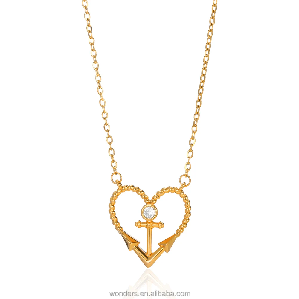 Unique Heart Cross Anchor Pendant Wedding Necklace For Women Bridal Jewelry Gift Necklaces 2023
Unique Heart Cross Anchor Pendant Wedding Necklace For Women Bridal Jewelry Gift Necklaces 2023