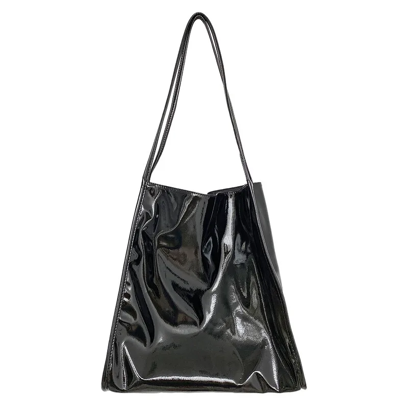 handbags 2021 spring and autumn Korean version of the new fashion high-gloss patent leather shoulder bag PU large-capacity, Red, black, apricot, brown
handbags 2021 spring and autumn Korean version of the new fashion high-gloss patent leather shoulder bag PU large-capacity, Red, black, apricot, brown