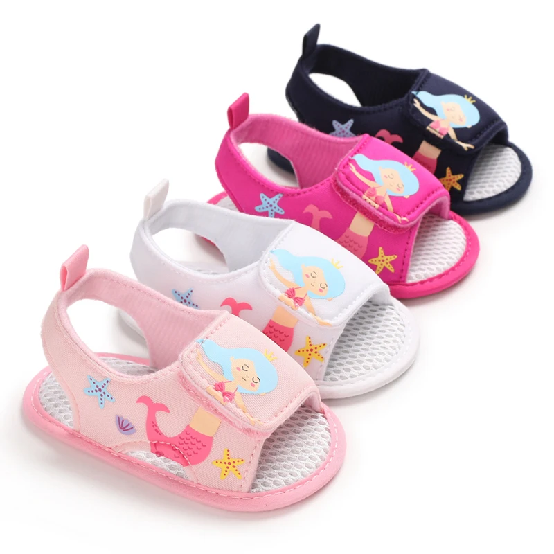 Summer 0-1-year-old baby walking shoes soft bottom breathable baby shoes cartoon sandals, 4 colors
Summer 0-1-year-old baby walking shoes soft bottom breathable baby shoes cartoon sandals, 4 colors