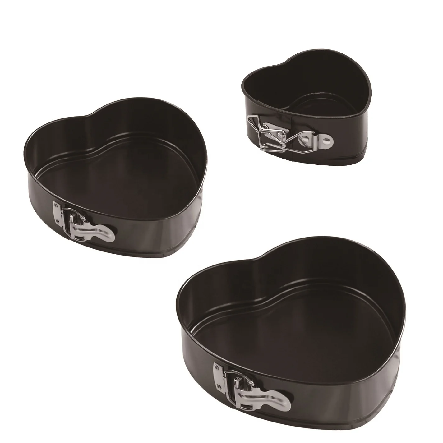 Cake DIY bake ware 4 inch 7 inch 9 inch 10 inch four-piece bake ware mold non-stick coating cake pan, Black
Cake DIY bake ware 4 inch 7 inch 9 inch 10 inch four-piece bake ware mold non-stick coating cake pan, Black