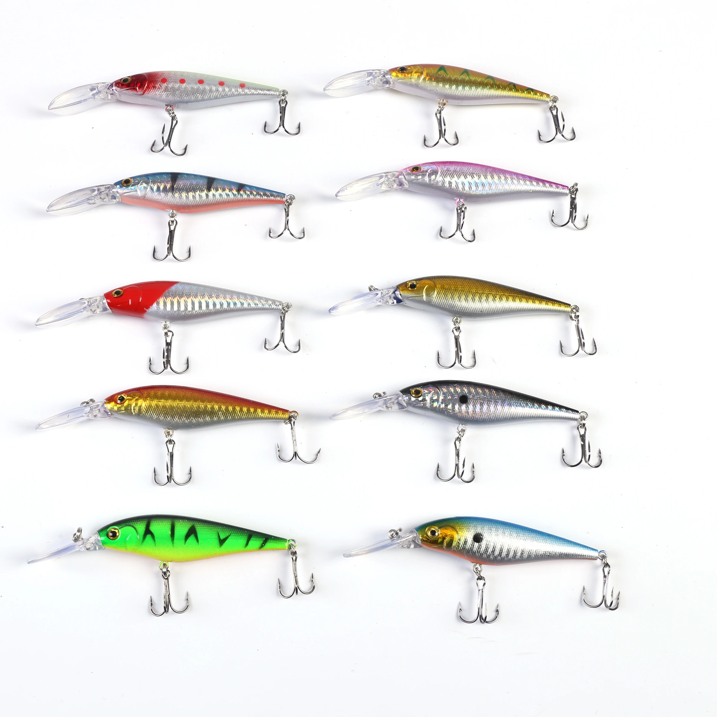 Best Selling Minnow Fishing Lure Wholesale Colorful Hard ABS Bait Artificial Fishing Lure Suppliers, 10 colors
Best Selling Minnow Fishing Lure Wholesale Colorful Hard ABS Bait Artificial Fishing Lure Suppliers, 10 colors