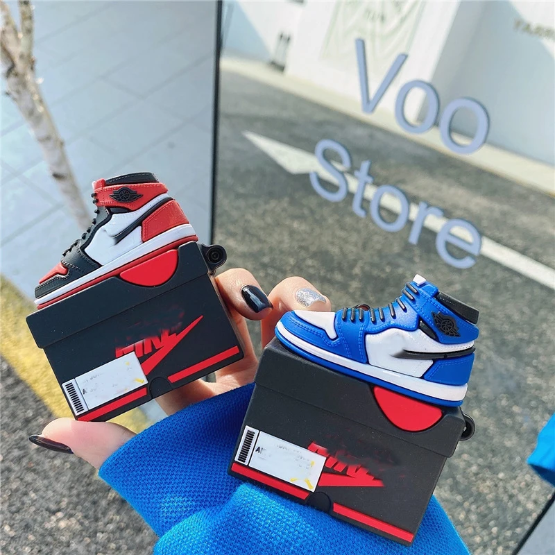 Hot Sale Wholesale 3D Sport Sneaker Earphone Case Cover For Airpods Pro AJ Shoes Headphone Case For Airpods 3 2/1 With Holder
Hot Sale Wholesale 3D Sport Sneaker Earphone Case Cover For Airpods Pro AJ Shoes Headphone Case For Airpods 3 2/1 With Holder