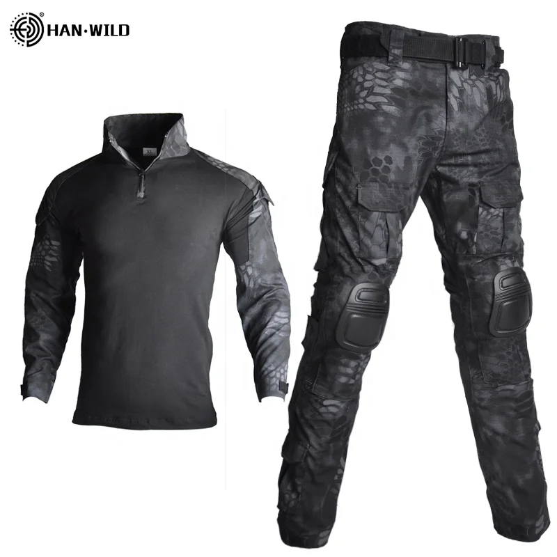 Multicam Black Military Uniform Camouflage Suit Tatico Tactical Military Camouflage Equipment Clothes
Multicam Black Military Uniform Camouflage Suit Tatico Tactical Military Camouflage Equipment Clothes
