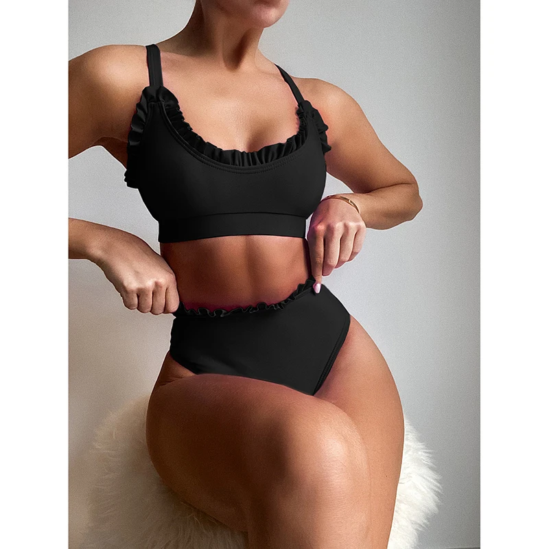 2021 Womens swimwear highwaist swimsuit sexy bra and panties cute thong bikini women
2021 Womens swimwear highwaist swimsuit sexy bra and panties cute thong bikini women