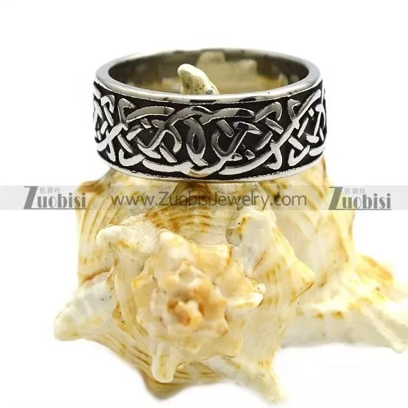 Classic Irish Knot Vintage Men's Fashion Ring Stainless Steel Viking Statement Celtic Rings, As picture
Classic Irish Knot Vintage Men's Fashion Ring Stainless Steel Viking Statement Celtic Rings, As picture