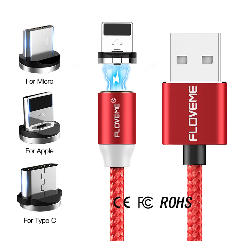Free Shipping 1 Sample OK DHL FLOVEME 3 in 1 magnetic charging usb cable charger nylon braided usb charging cable, Black red sliver
Free Shipping 1 Sample OK DHL FLOVEME 3 in 1 magnetic charging usb cable charger nylon braided usb charging cable, Black red sliver