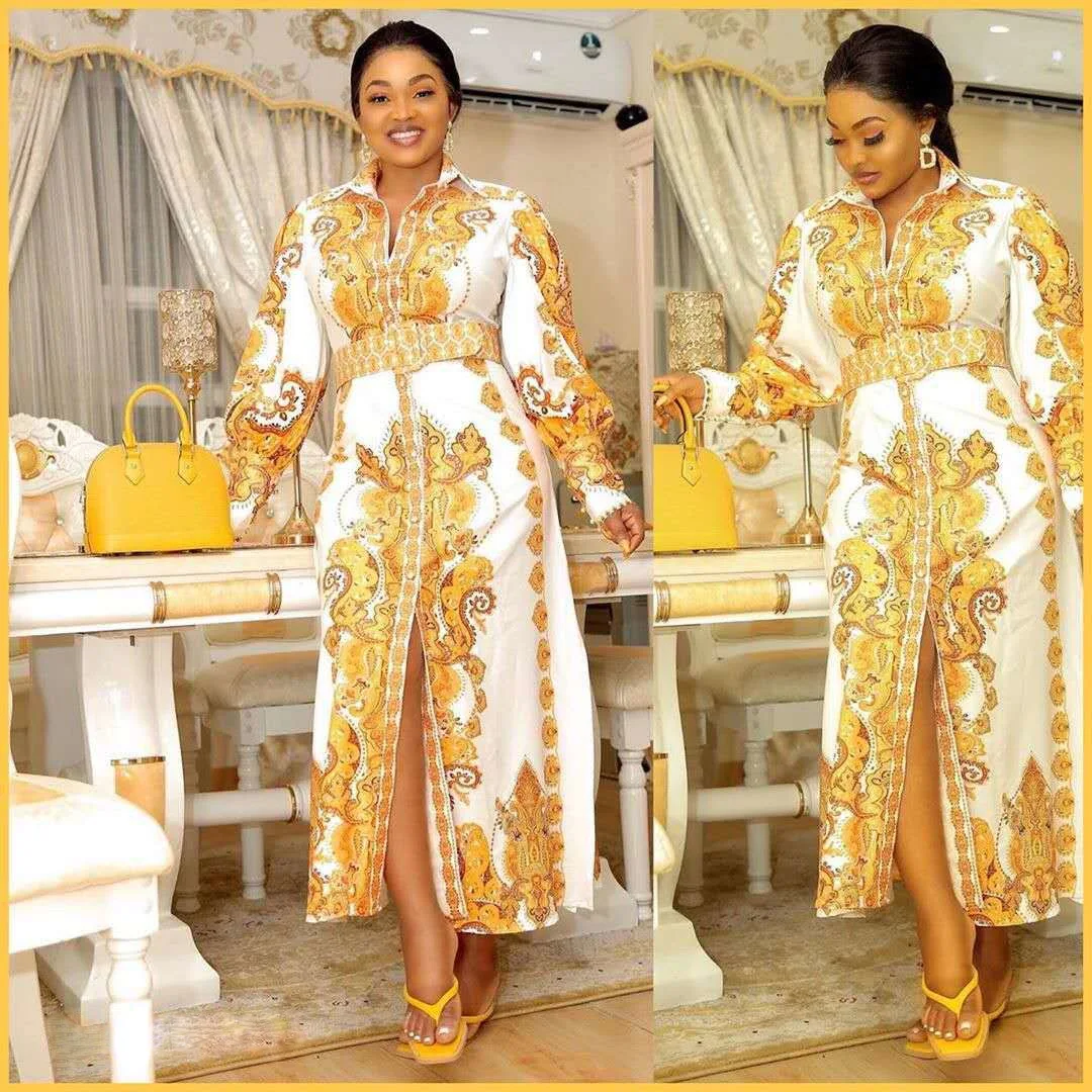 2021 Fashion Lady Print Casual Dress New Casual Women Dresses Print Long Dress plus size
2021 Fashion Lady Print Casual Dress New Casual Women Dresses Print Long Dress plus size