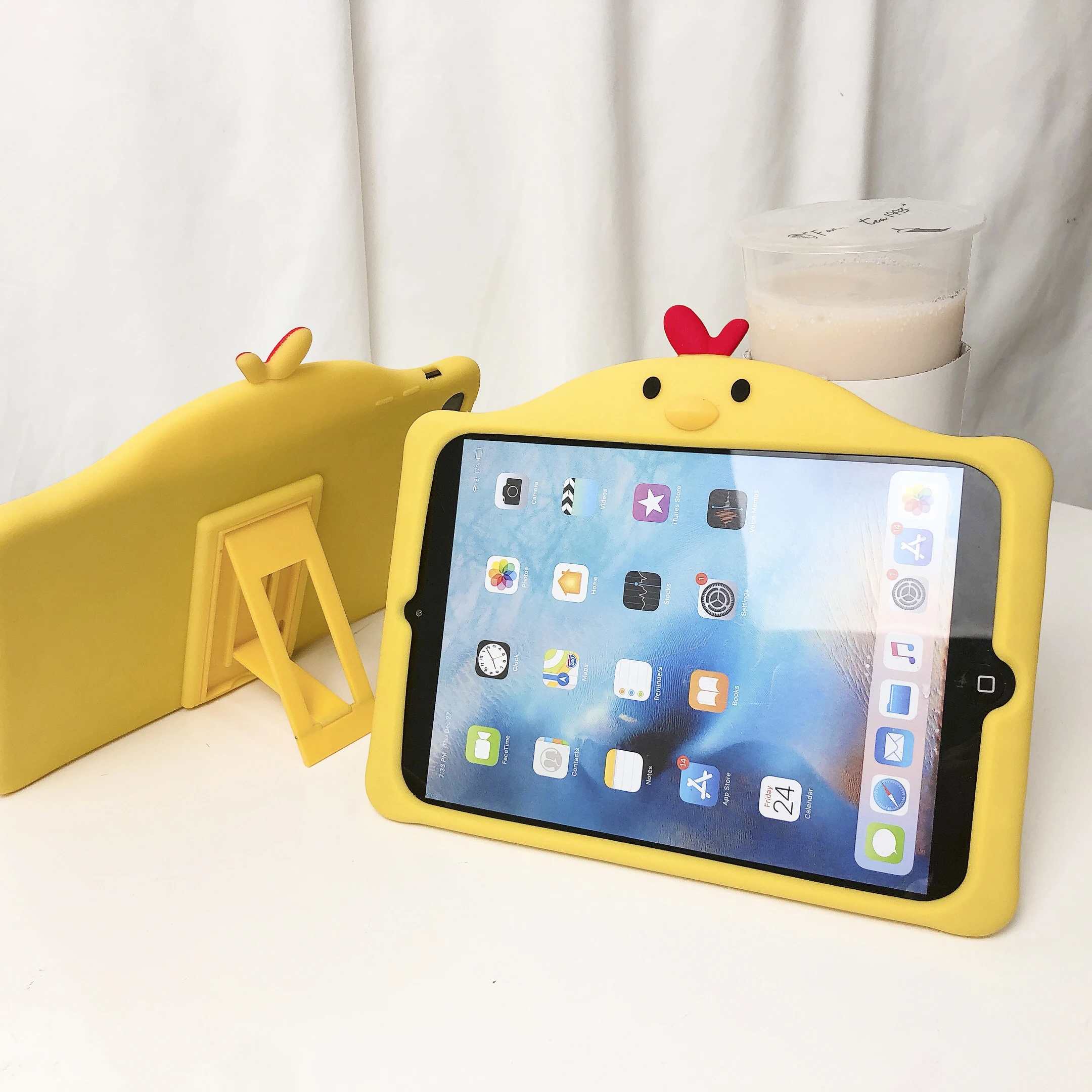 Protective Case Cover For ipad 10.2 kids case Silicone cartoon ipad kids case with holder
Protective Case Cover For ipad 10.2 kids case Silicone cartoon ipad kids case with holder
