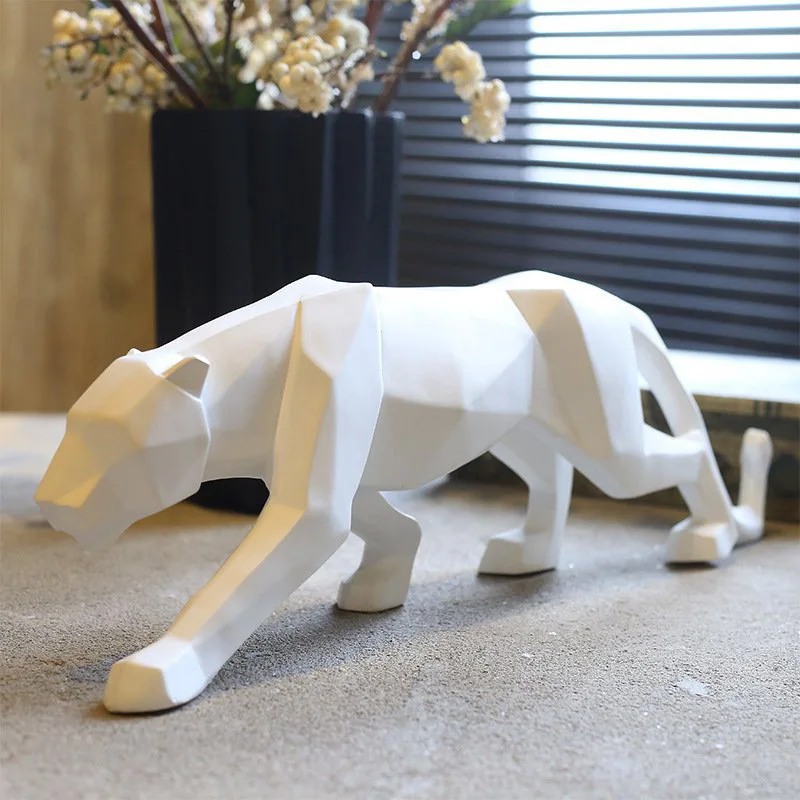 Nordic Creative Geometric Cheetah Ornaments Resin Crafts Animal Decorations For Home, Black , white , red , gold
Nordic Creative Geometric Cheetah Ornaments Resin Crafts Animal Decorations For Home, Black , white , red , gold