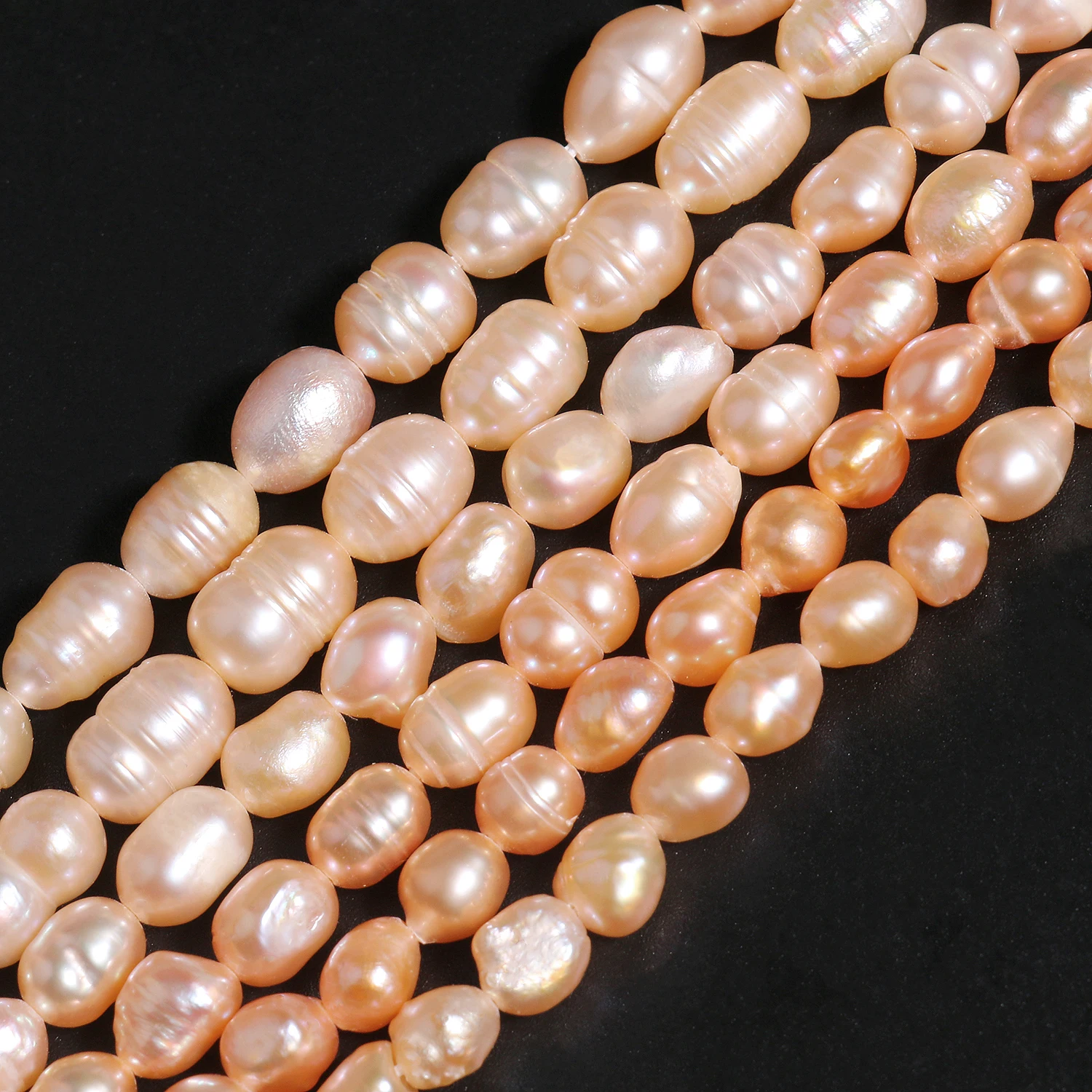 High quality natural loose string rice shape natural pink freshwater pearl beads for pearl jewelry bracelet
High quality natural loose string rice shape natural pink freshwater pearl beads for pearl jewelry bracelet