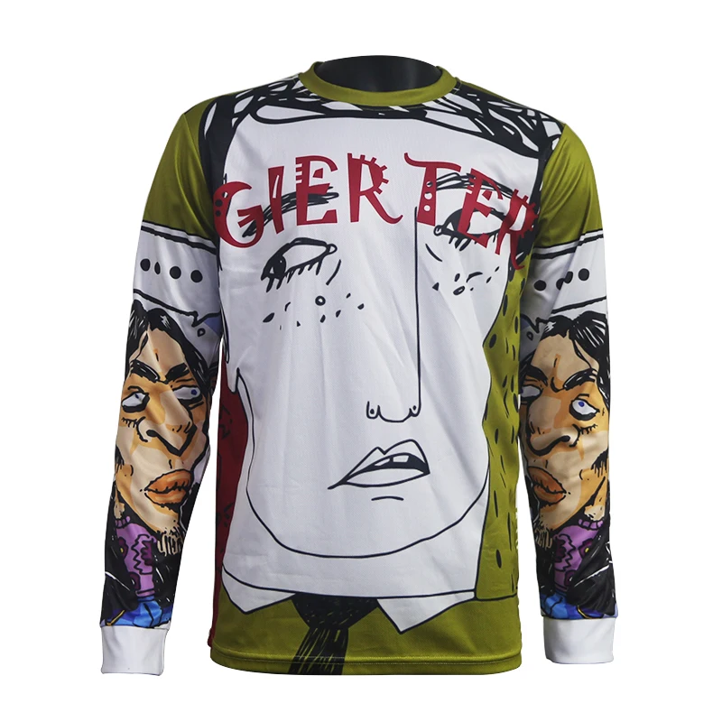 Wholesale Custom Long Sleeve T-Shirt Fashion Sport Jersey Sublimation Printing Bike Running Jersey For Men, Accept custom made color
Wholesale Custom Long Sleeve T-Shirt Fashion Sport Jersey Sublimation Printing Bike Running Jersey For Men, Accept custom made color