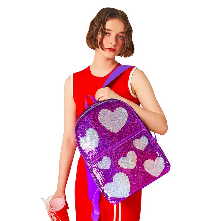 Mermaid Tail Reversible Sequin Backpack Bag for Girls Great Gift For Children Rainbow School Bag
Mermaid Tail Reversible Sequin Backpack Bag for Girls Great Gift For Children Rainbow School Bag