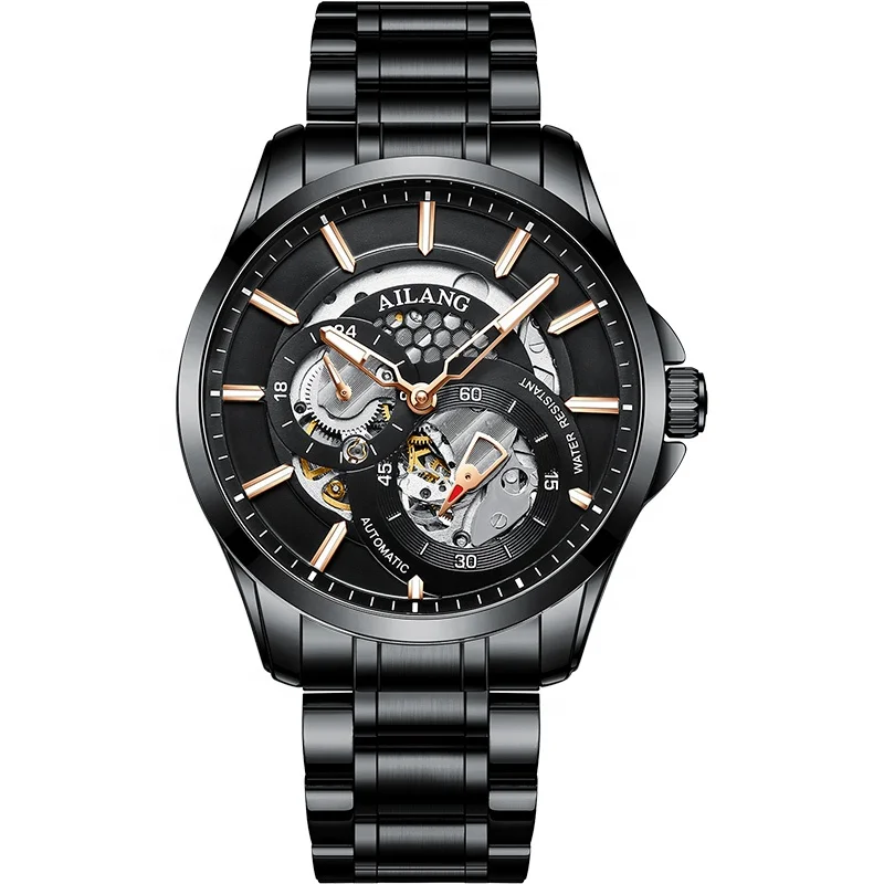 AILANG new hollow mechanical watch waterproof automatic fashion business men's watch high-end brand watches
AILANG new hollow mechanical watch waterproof automatic fashion business men's watch high-end brand watches
